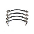 Reference Set-Gcr2-Bk-Jrjr-0,30 4 Cavi Patch Cable Per Effetti