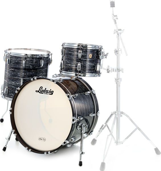 Ludwig Legacy Fab 4 Oyster Black Set Completo ULTIMA ESPOSTA