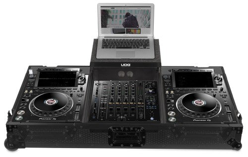 Udg gear U91086bl - ultimate fligt case set pioneer cdj-3000/a9 black plus (l&w)