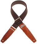 Magrabo 240118M Tracolla SC Cotton Marrone 5cm Tw Marrone, fibbia Recta Ottone