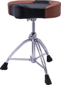 Mapex it T855br seggiolino a sella leatherette traspirante brown