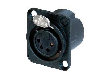 Neutrik Nc4fd-lx-b