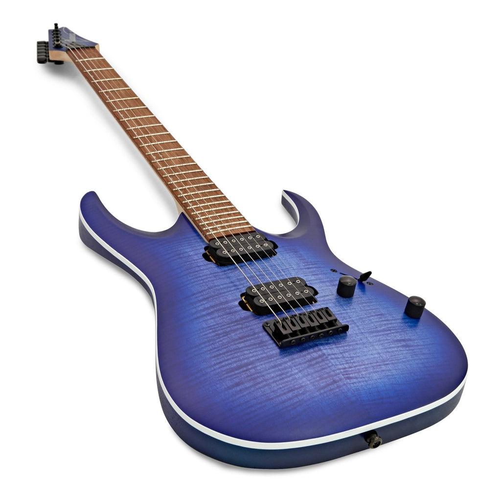 Ibanez Rga42Fm Blue Lagoon Burst Flat Chitarra Elettrica