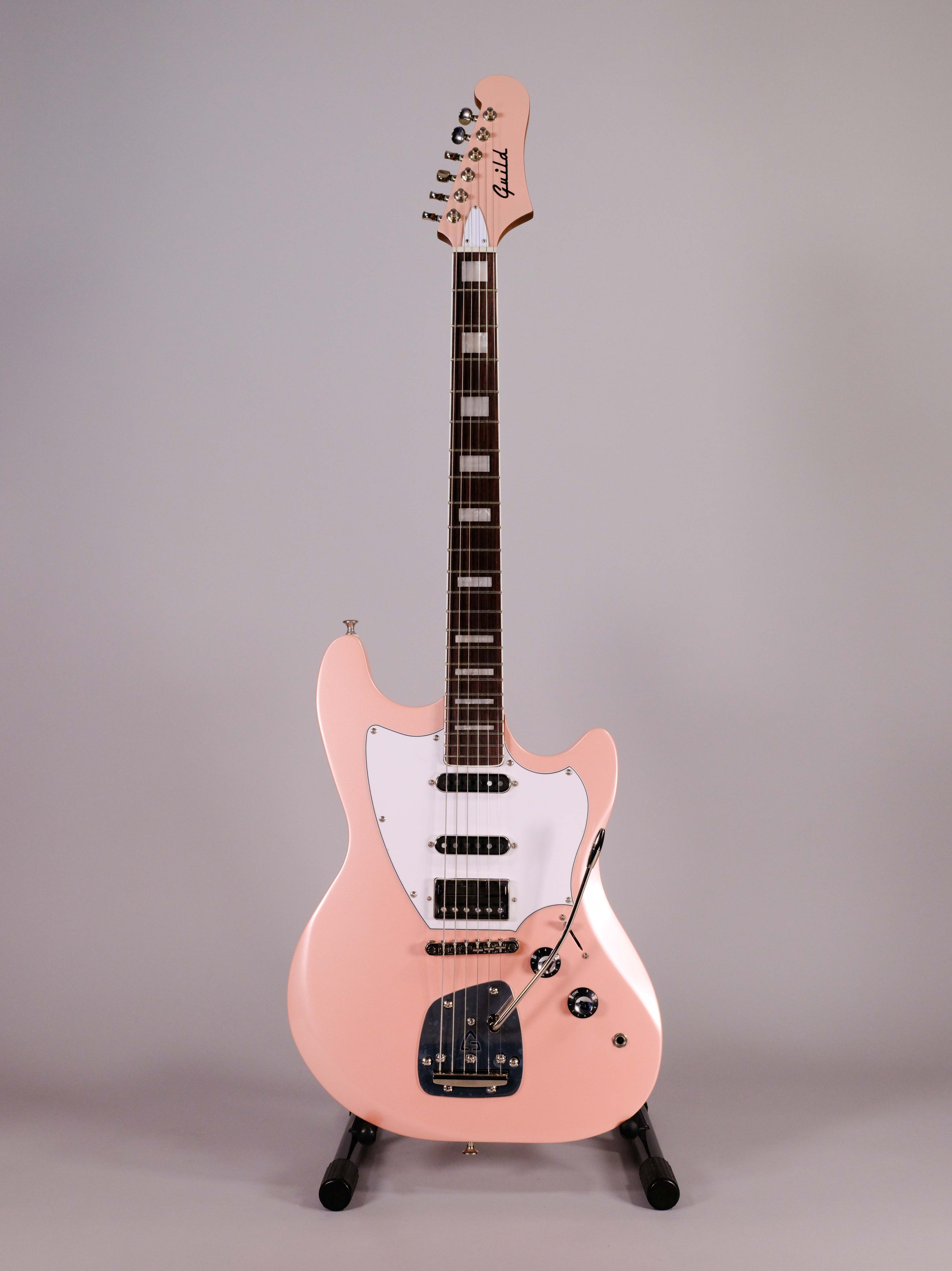 Guild Surfliner Deluxe RSQ Rose Quartz