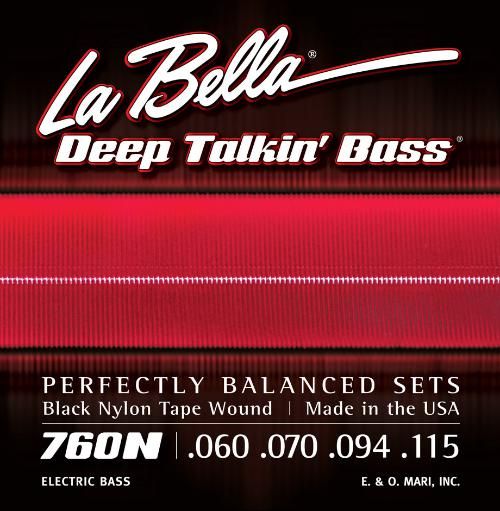 La Bella Muta Per Basso Elettrico 760N 4C Lisce 060-115