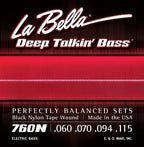 La Bella Muta Per Basso Elettrico 760N 4C Lisce 060-115