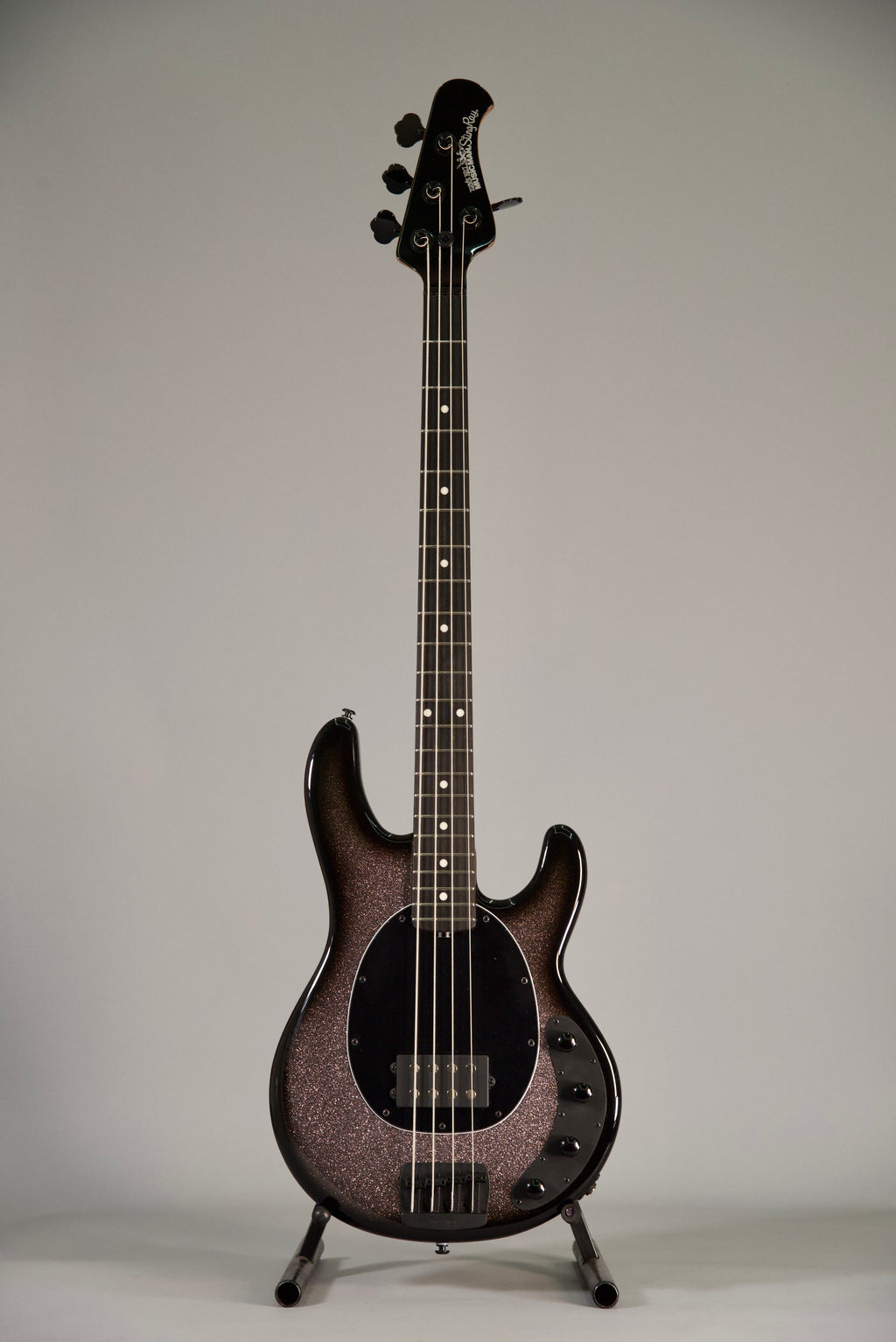 MusicMan StingRay Special Smoked Chrome Roasted Maple Ebony