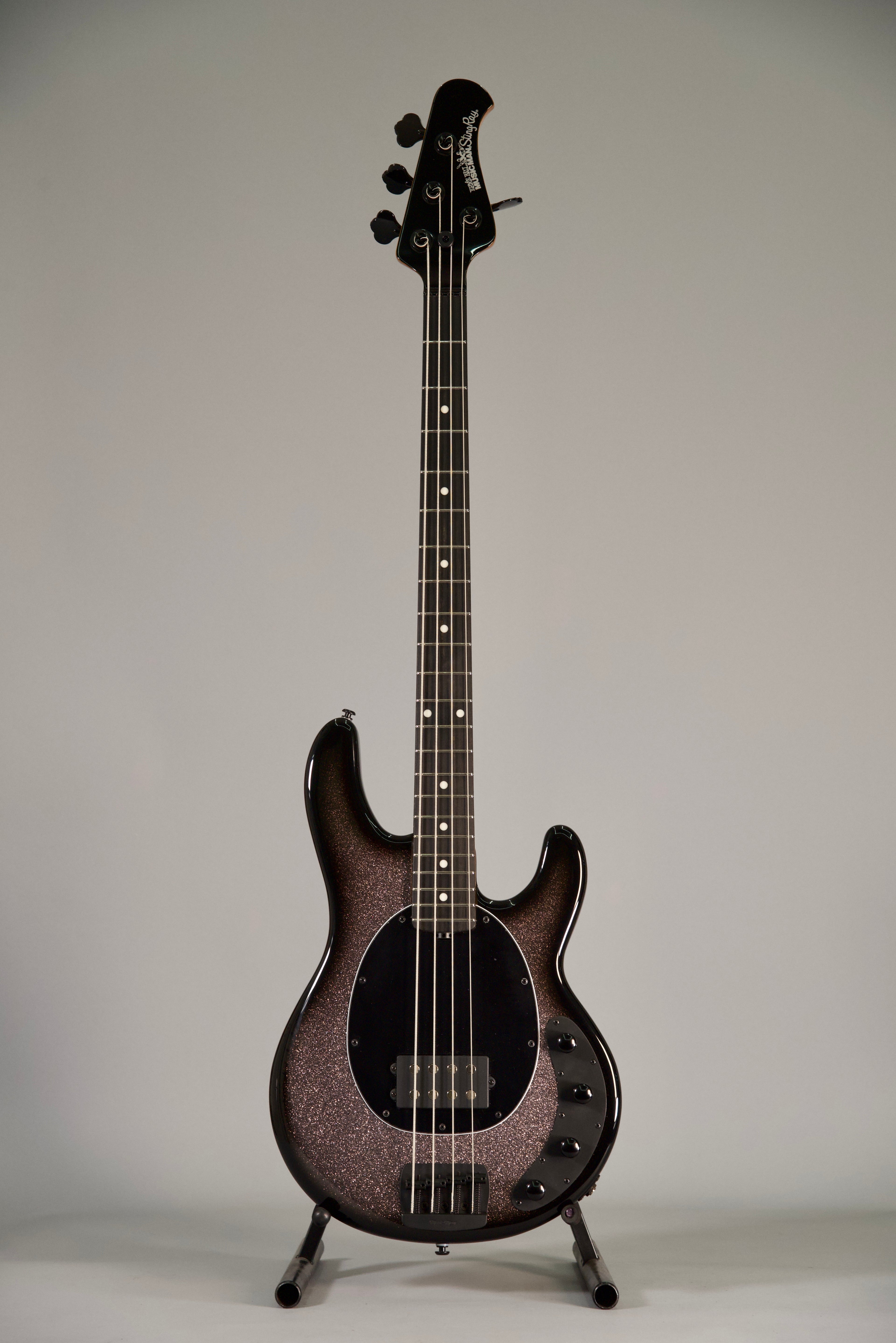 MusicMan StingRay Special Smoked Chrome Roasted Maple Ebony