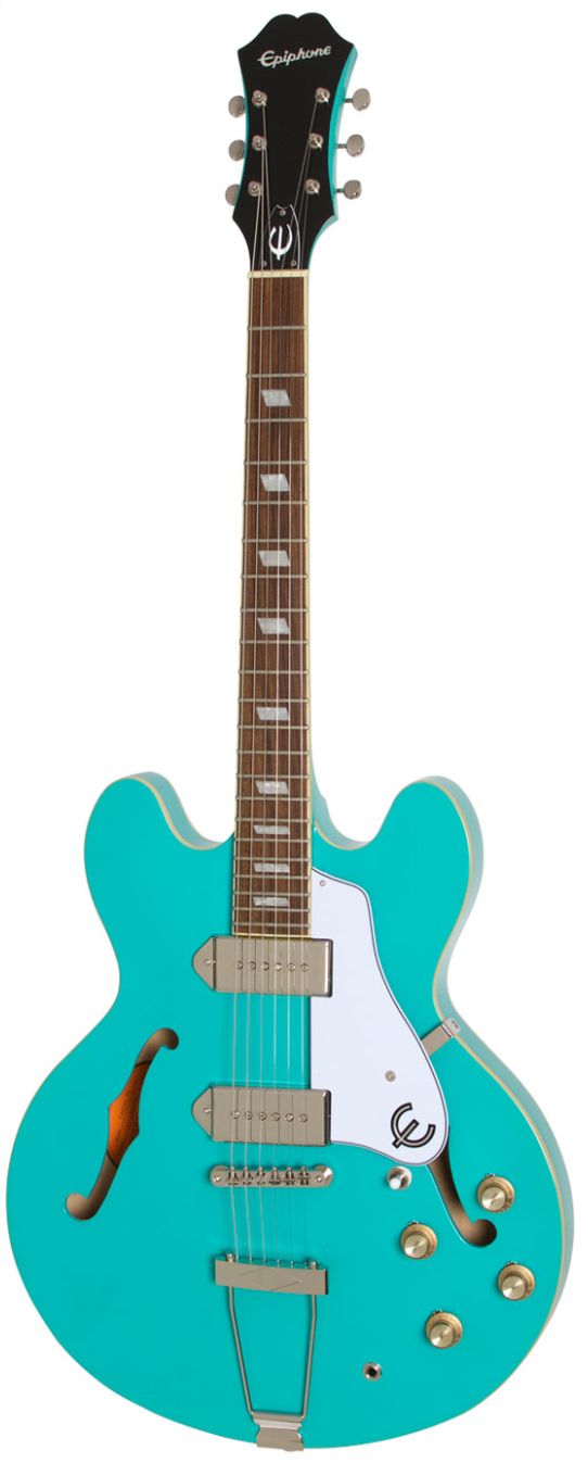 Epiphone Casino Turquoise Chitarra Semiacustica