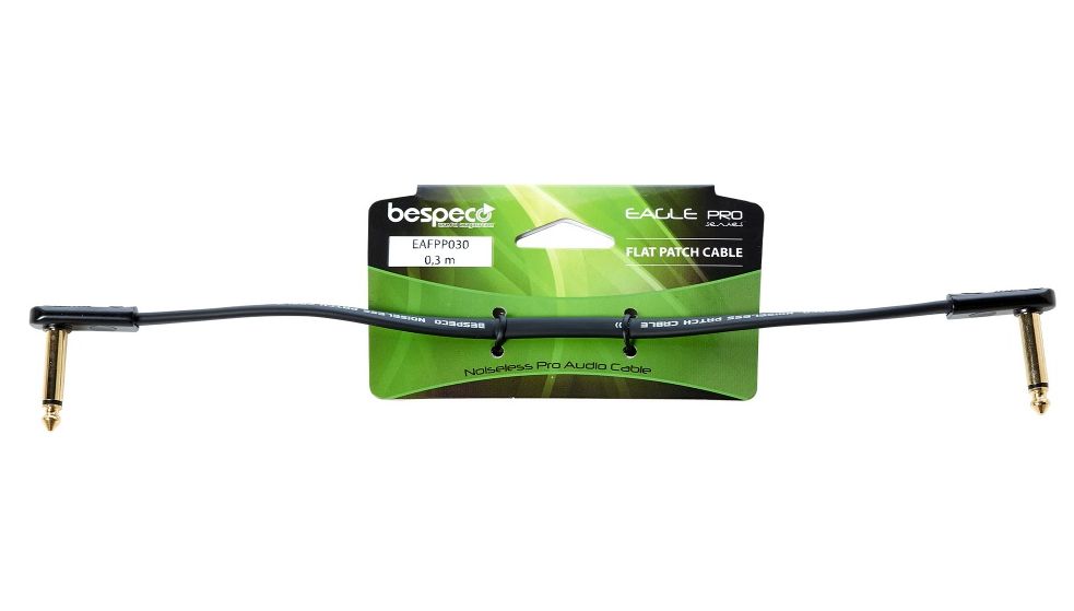 Bespeco 30 cm Mono Angled Jack Pedal Cable