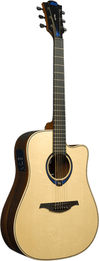 Lag Thv30Dce Chitarra Acustica Natural Con Hyvibe System