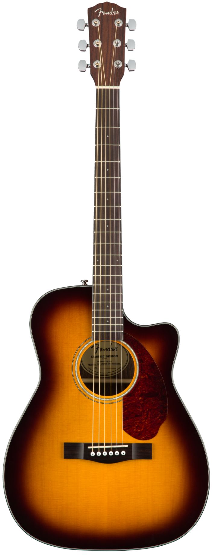 Fender CC140SCE Sunburst Chitarra Acustica Elettrificata con Custodia