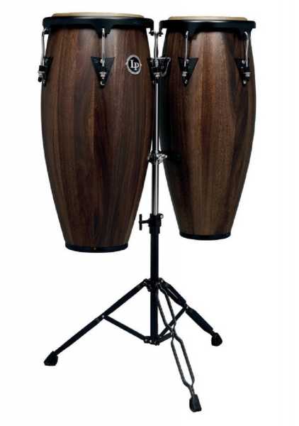 Lp Conga Set Aspire 11 E 12 Walnut Stand Doppio Incluso
