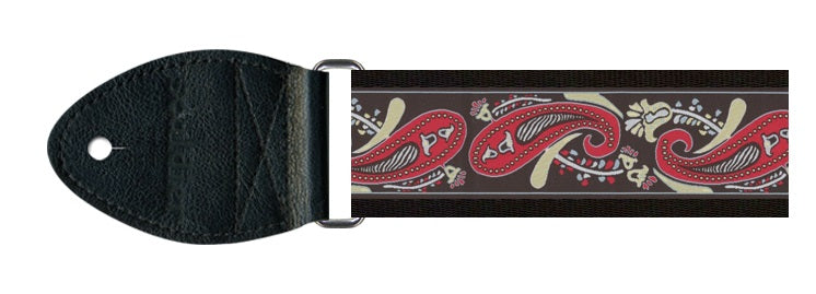 Souldier Paisley Magenta Guitar Strap