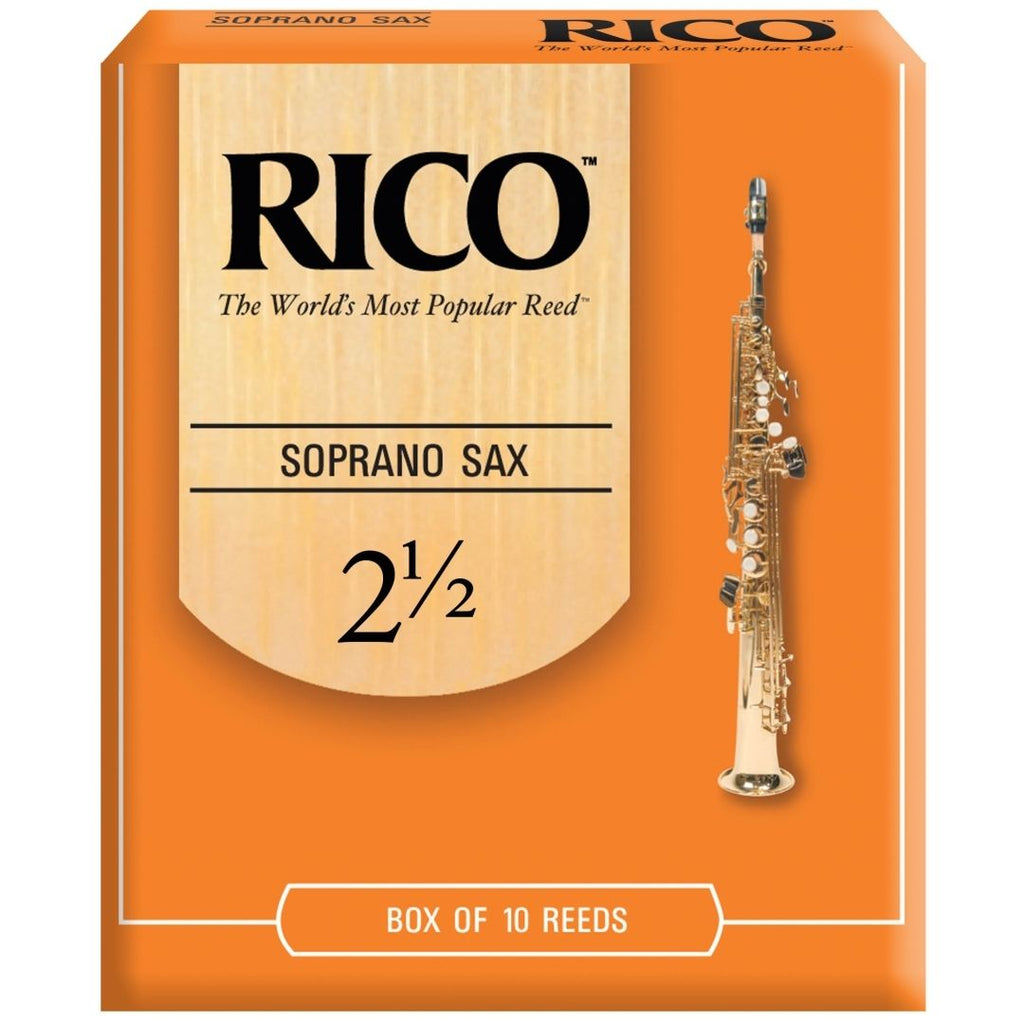 Rico 10 Ance Sassofono Sax Soprano 2,5