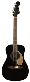 Fender Malibu Player Jetty Black Chitarra Acustica Elettrificata