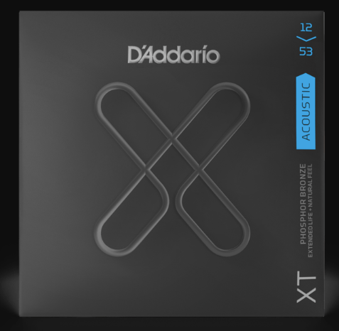 D'Addario Xt 12-53 Phosphor Bronze Muta Per Chitarra Acustica