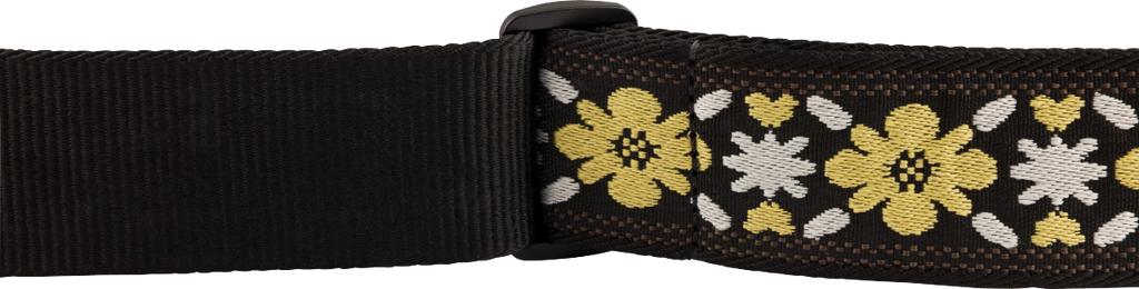 Fender Tracolla  Pasadena Woven Strap 2' Yellow Clover