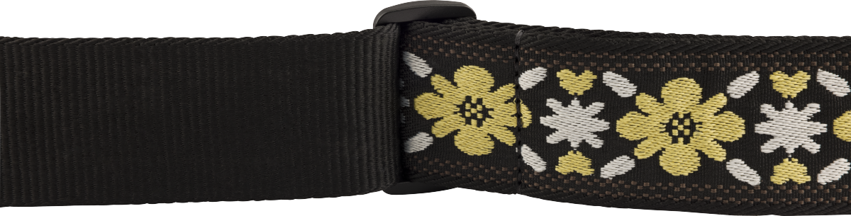 Fender Tracolla  Pasadena Woven Strap 2' Yellow Clover