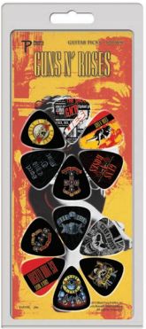Perri'S Lp12-Gr1 Plettri Guns&Roses Confezione Da 12