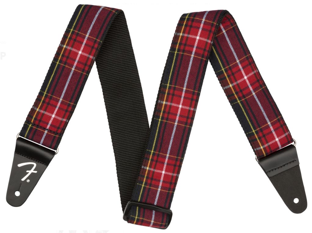 Fender Tracolla Plaid Red
