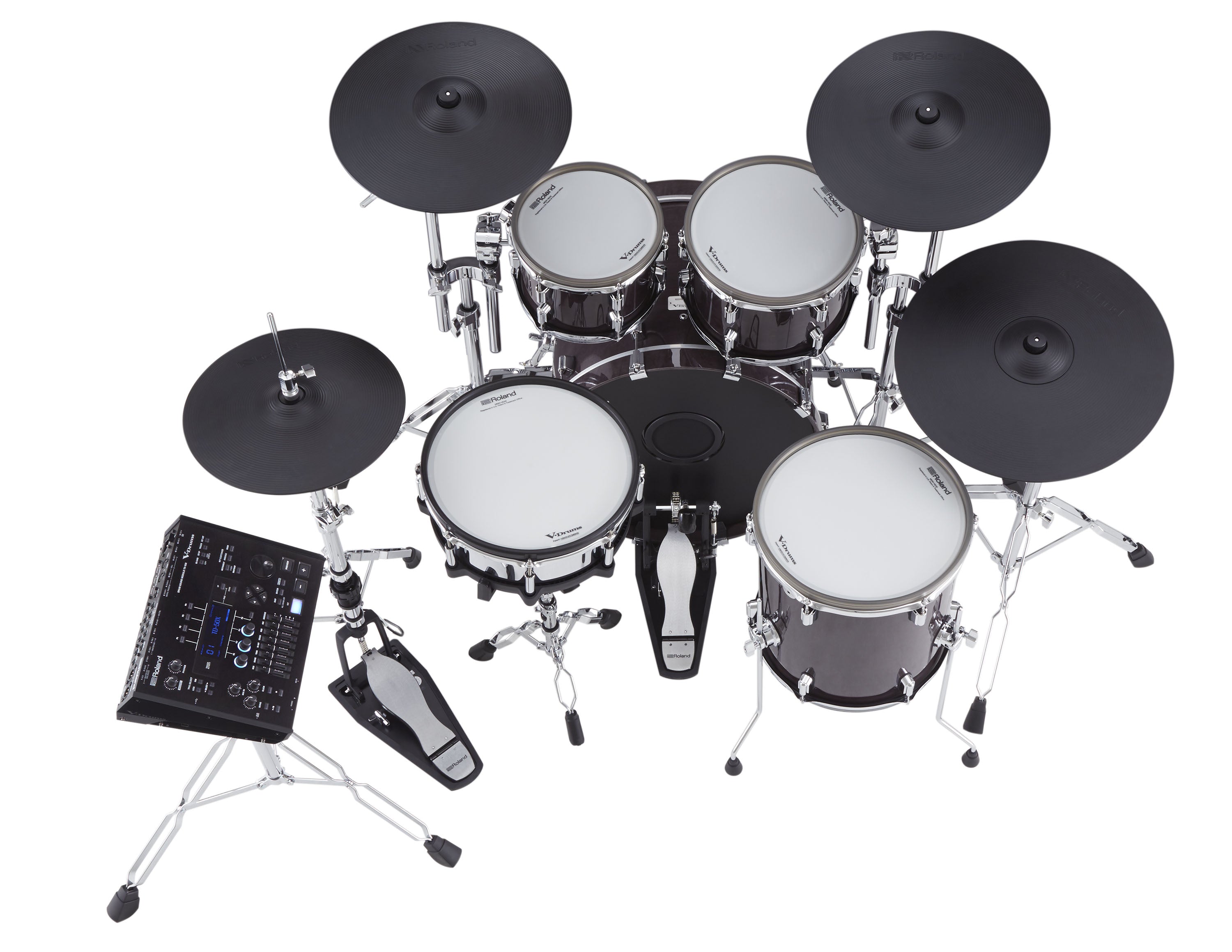 Roland Vad706GE Gloss Ebony Complete Kit