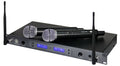 Topp Pro TMWU2200M Sistema Radiomicrofono Doppio Gelato 1U