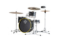 Dixon PODL520BK1 - shell kit - finitura Gloss Black w/Yellow and Black Bass Hoops