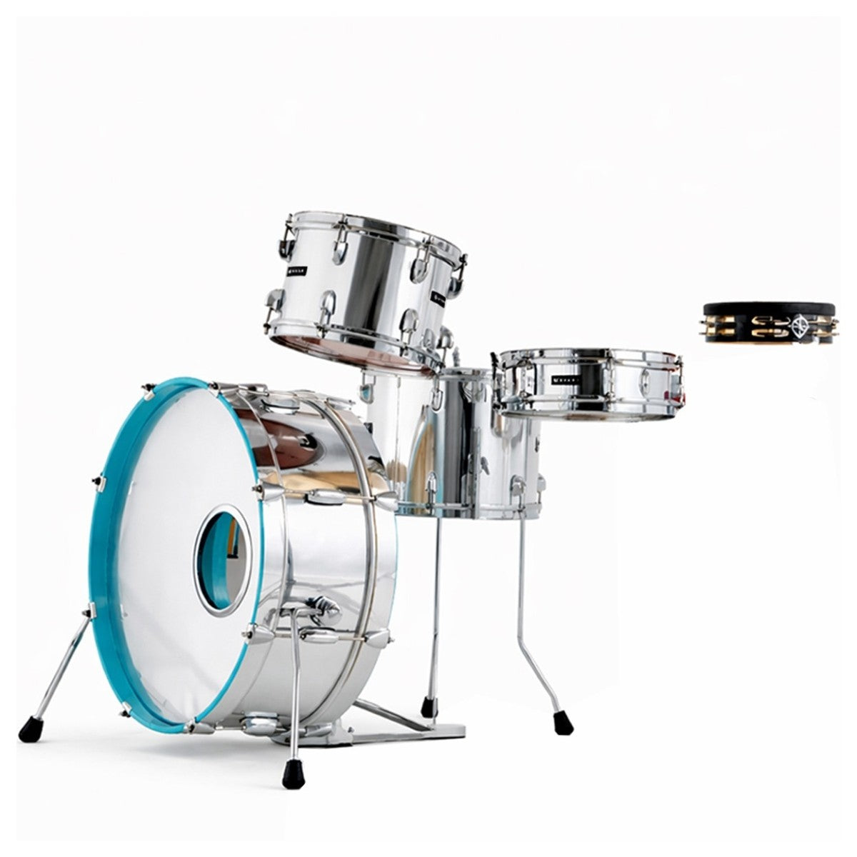 Dixon PODL520RGB1 - shell kit - finitura RGB - c/speciale ''black badge'' e risonante cassa (c/O-Ring) ''chrome''