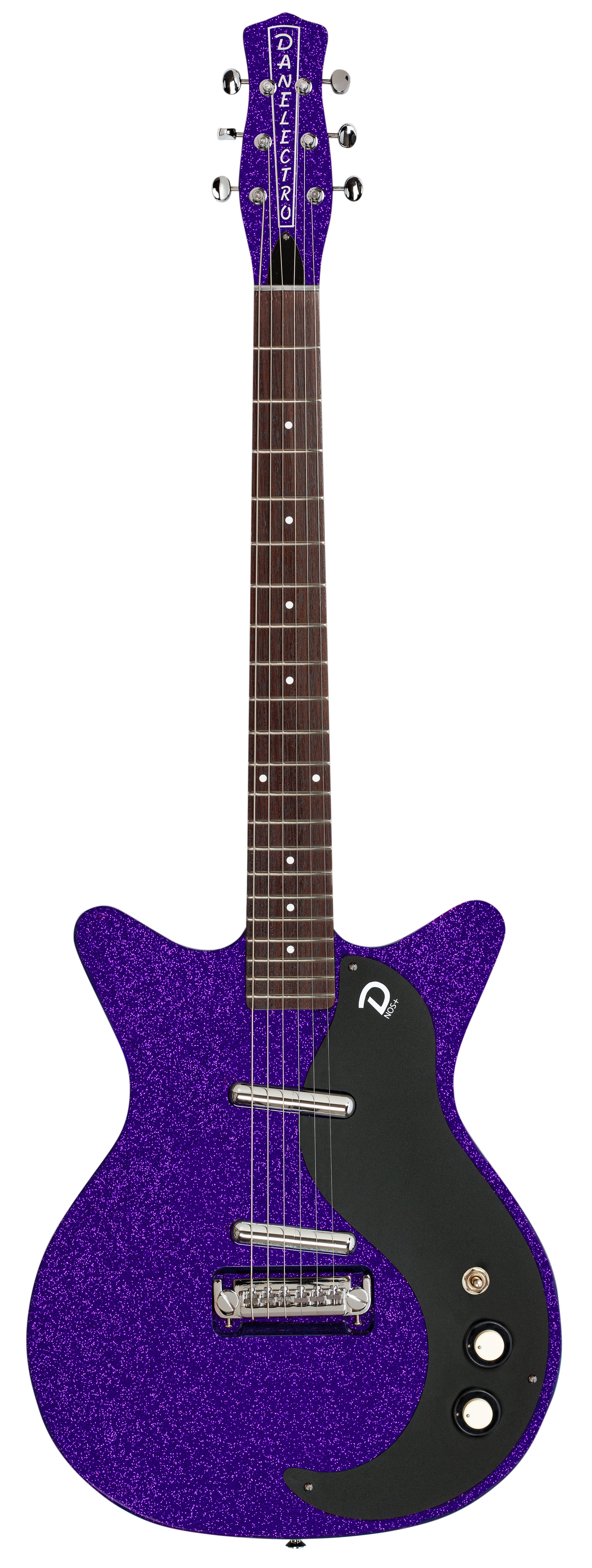 Danelectro Blackout 59 purple metalflake