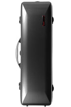 Bam italia 2018xlsc higtech oblong case per violino silver carbon