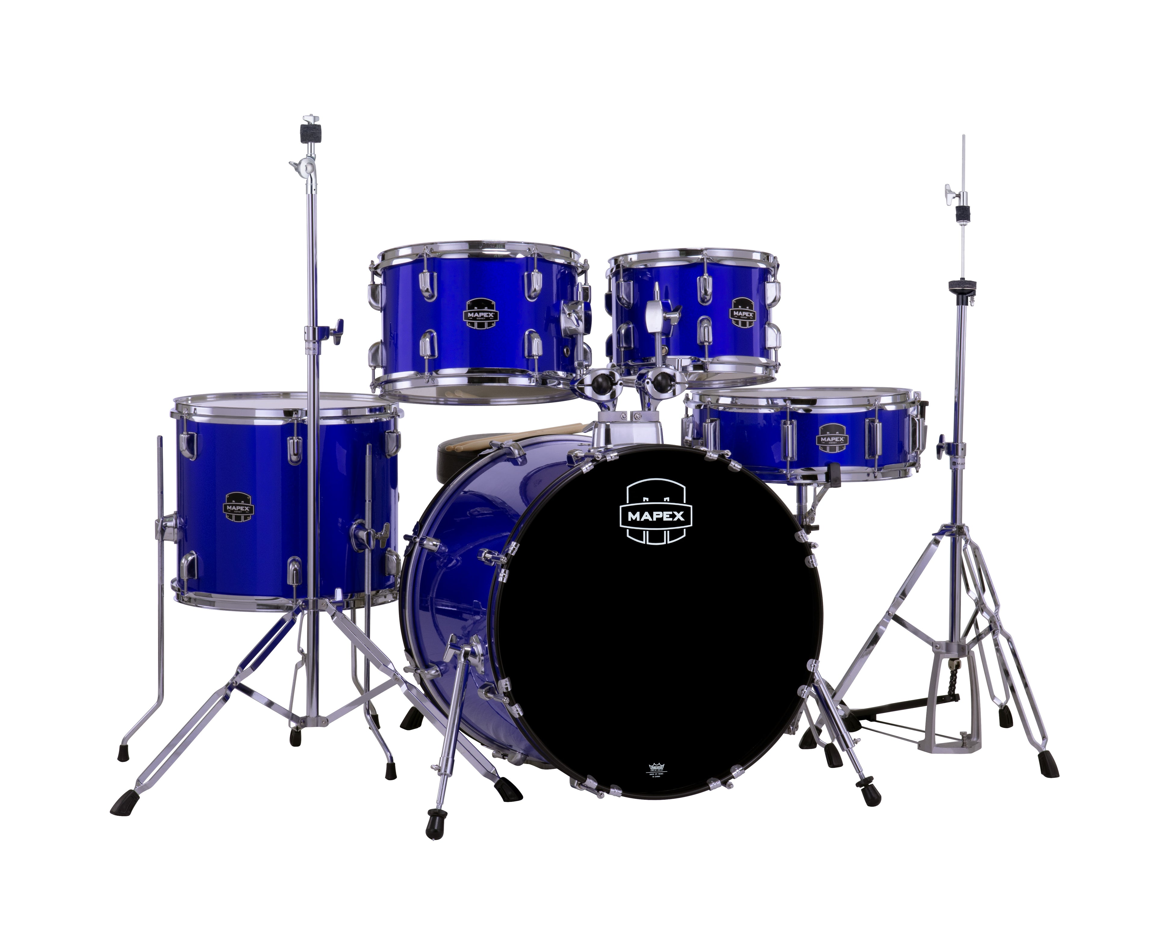Mapex it Cm5044ftib comet fusion 5 pezzi indigo blue con hardware