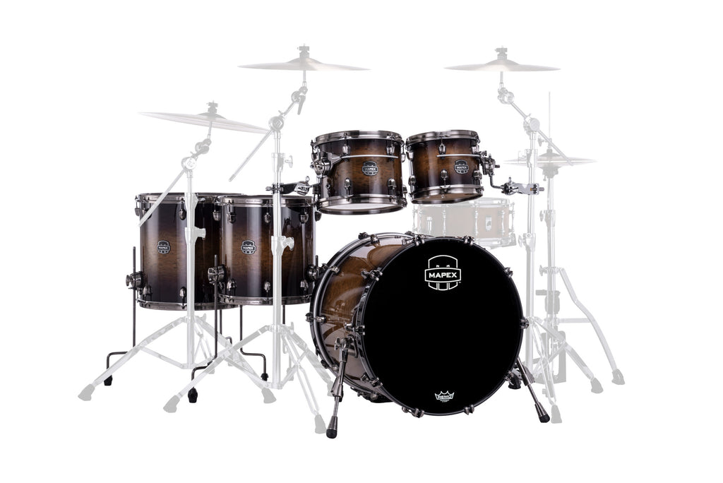 Mapex it Se628xmbmz saturn evolution 5 pezzi exotic night forest burst