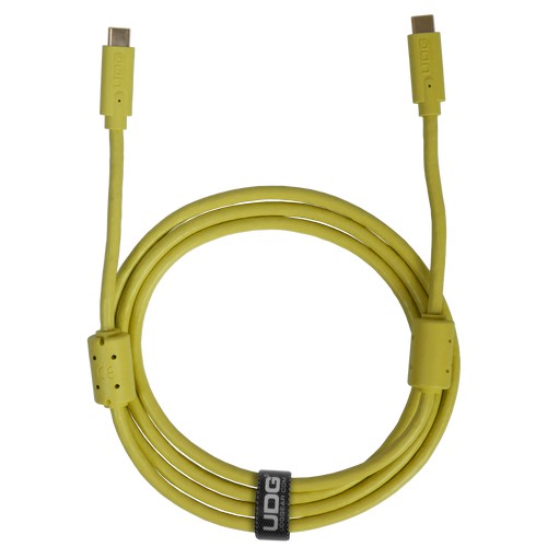Udg gear U99001yl - udg ultimate audio cable usb 3.2 c-c yellow straight 1,5m