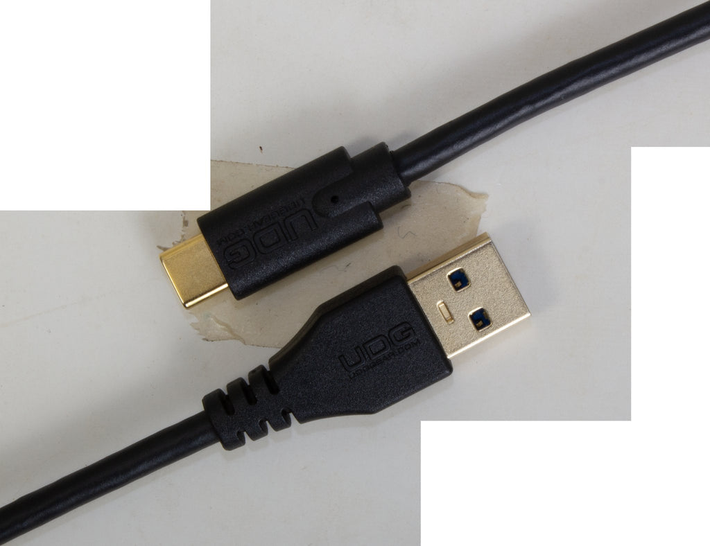 Udg gear U98001bl - ultimate audio cable usb 3.0 c-a black straight 1,5m