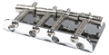 Fender Pure Vintage 70S Jazz Bass Bridge Assembly Chrome