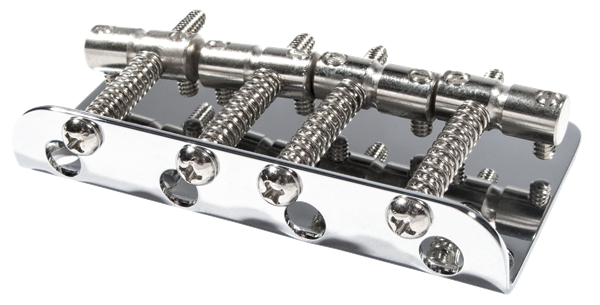 Fender Pure Vintage 70S Jazz Bass Bridge Assembly Chrome