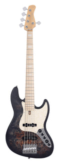 Marcus miller V7 swamp ash-5 reissue trans black satin