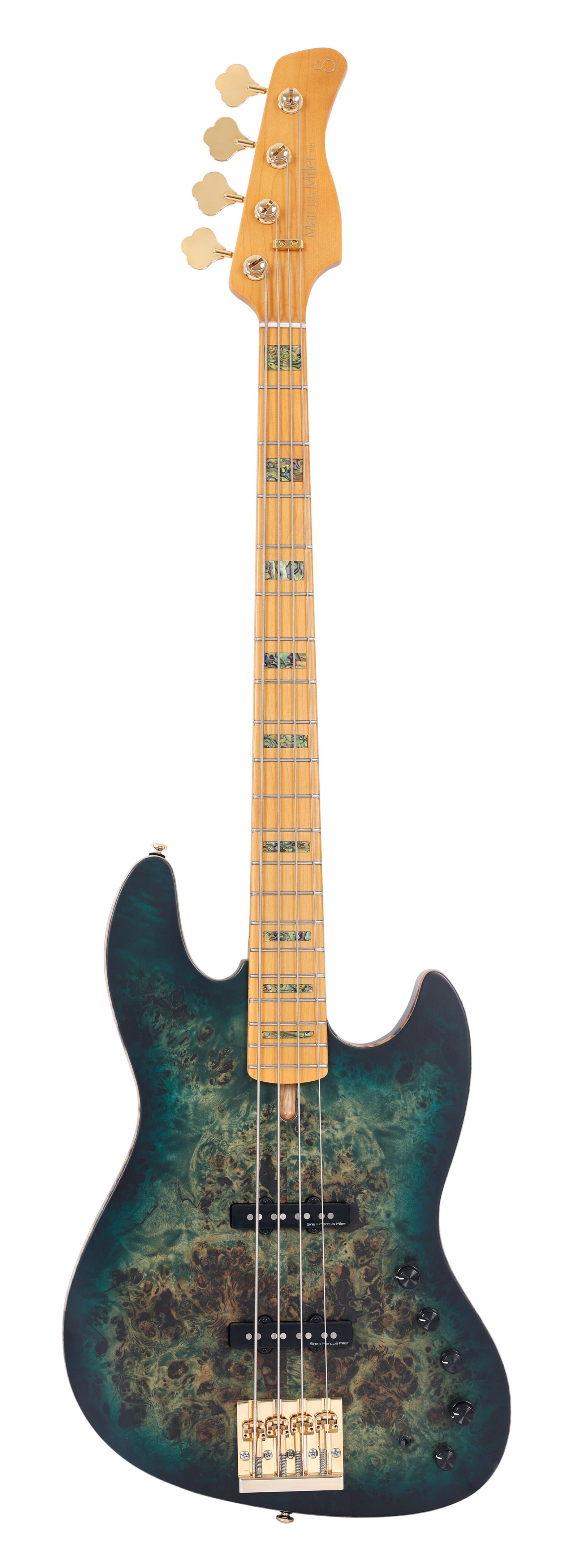 Marcus miller V10-4 trans green satin