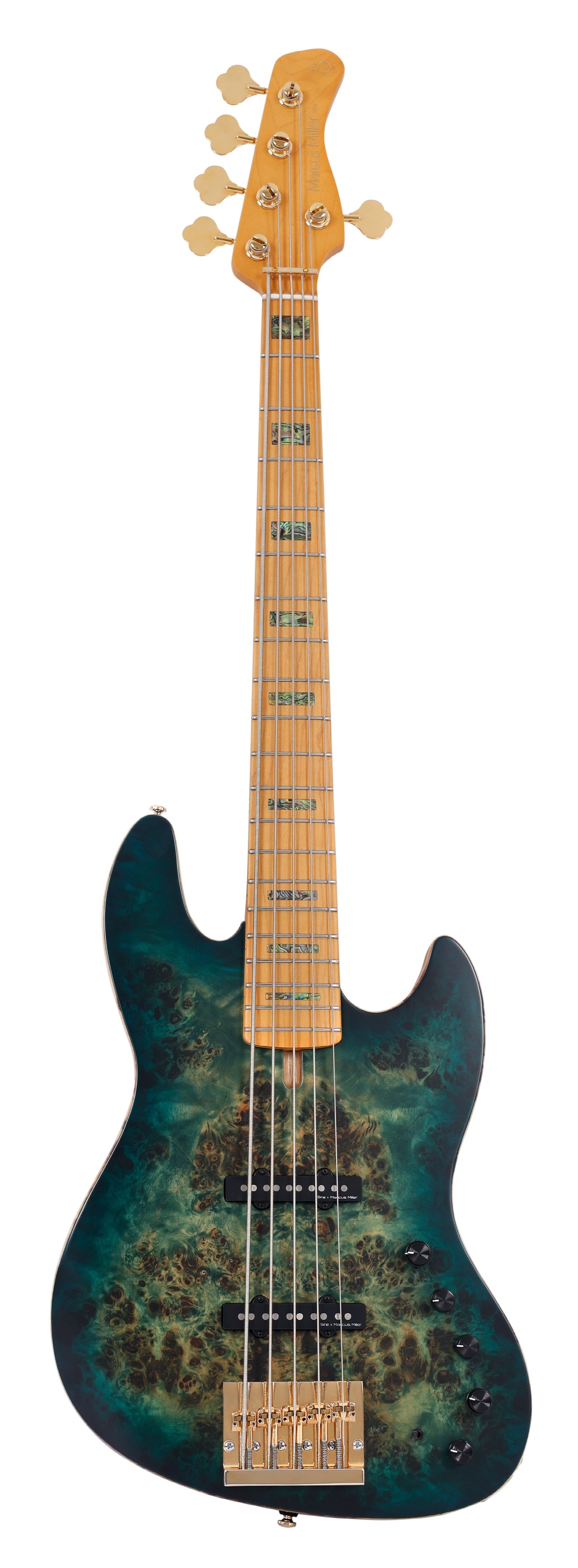 Marcus miller V10-5 trans green satin