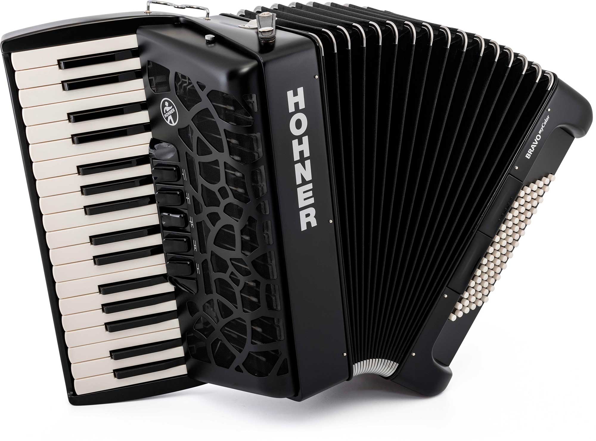 Hohner Bravo mycolor iii 72 night (ral 9005)