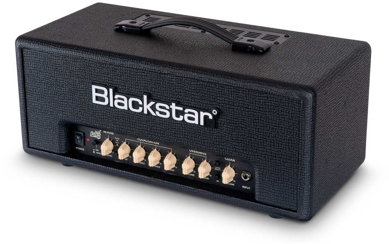 Blackstar Debut 100rh head - black