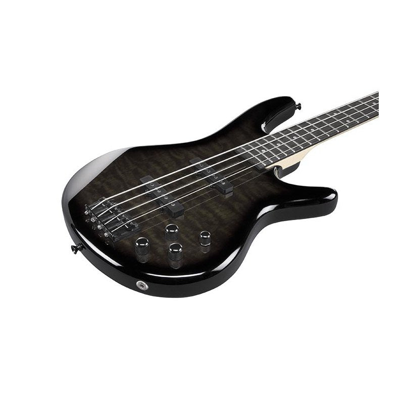 Ibanez GSR280QA Electric Bass Transparent Black Sunburst