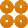Dixon PAWS-9A1/4 - feltrini per bottom hi-hat - Orange