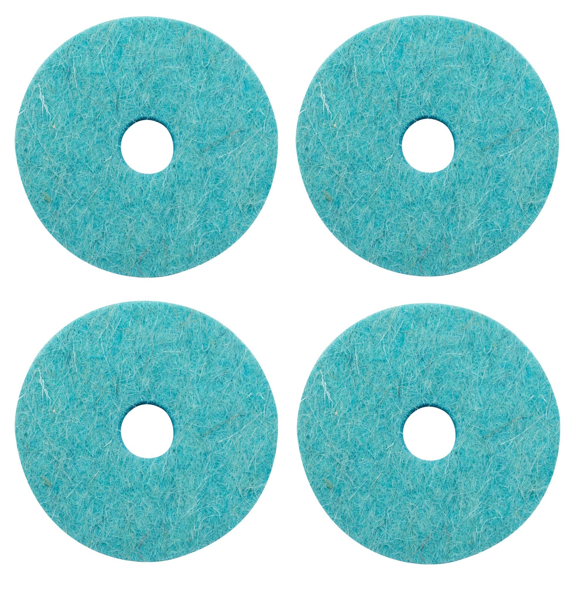 Dixon PAWS-9A2/4 - feltrini per bottom hi-hat - Quetzal Blue