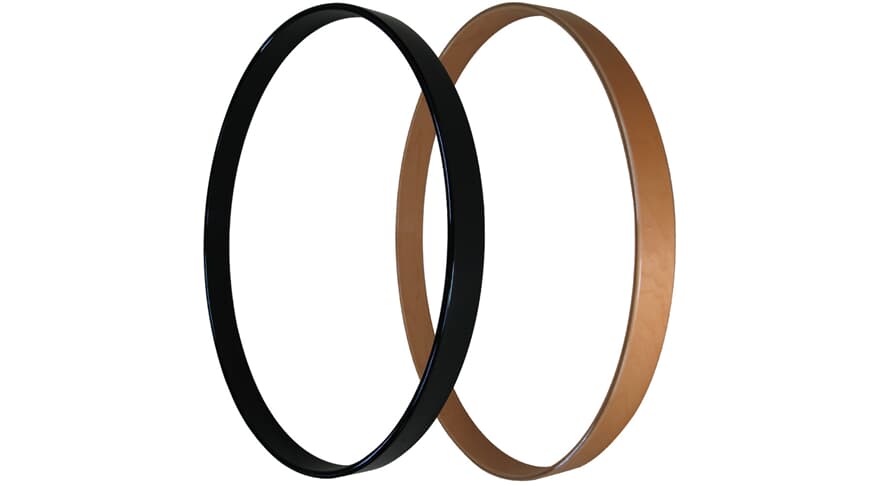Dixon PKZC24BK - maple bass drum hoop - 24'' - Black