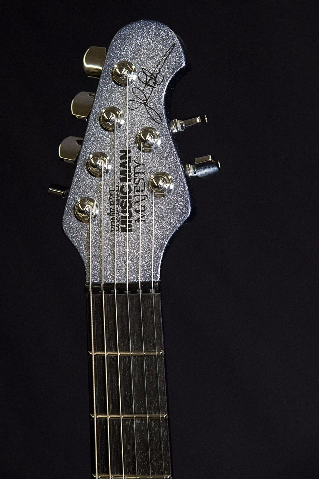 Music Man John Petrucci Majesty 6 Tremolo Starry Night Ebony