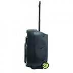 Ibiza Sistema Audio Portatile Usb Bluetooth 2 Vhs Wireless Mics 350W