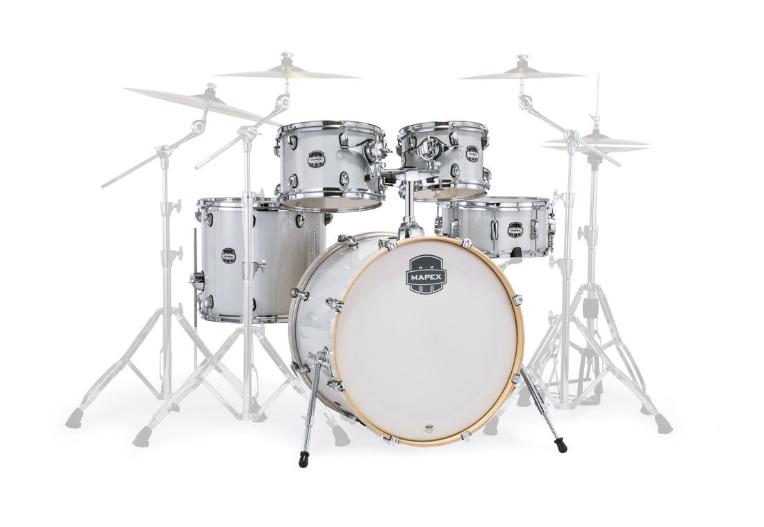 Mapex it Ma504sfdt mars birch fusion 5 pezzi diamond sparkle