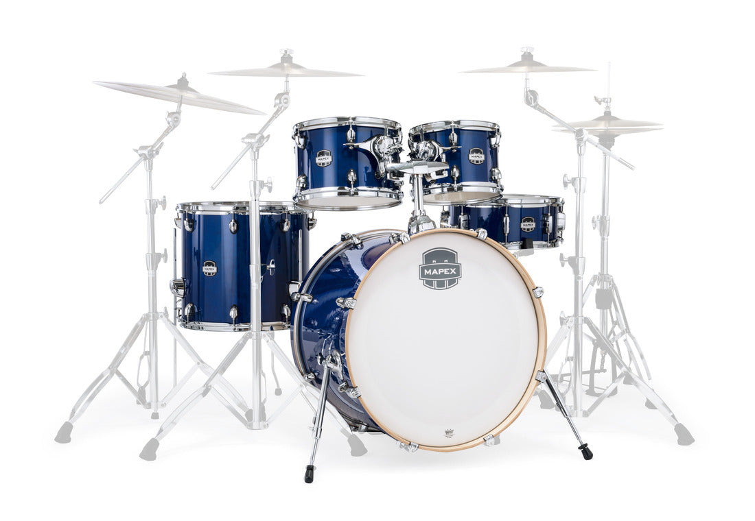 Mapex it Mm529sfod mars maple rock 5 pezzi midnight blue